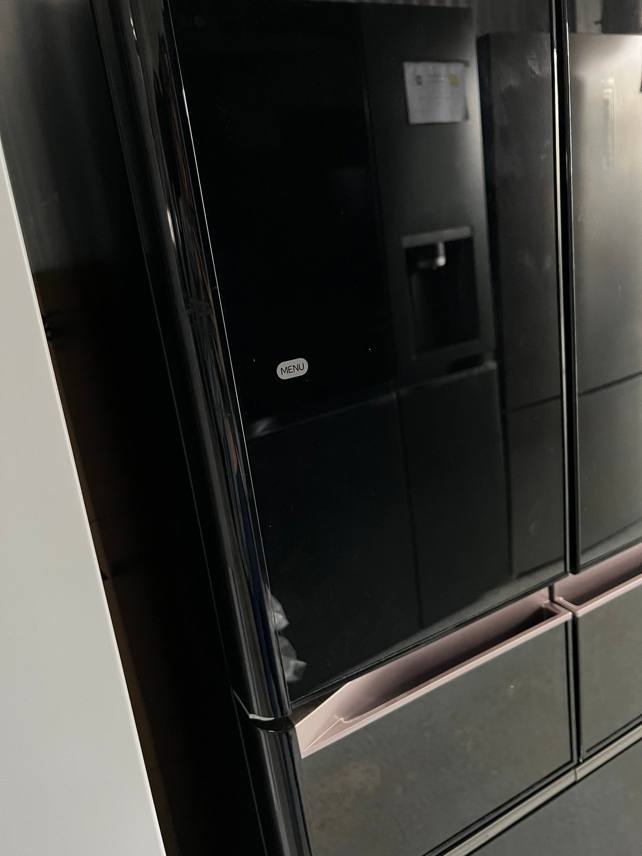 Factory second Hitachi 670Lt  Black Glass finish RWX670KAXK - Second Hand Appliances Geebung