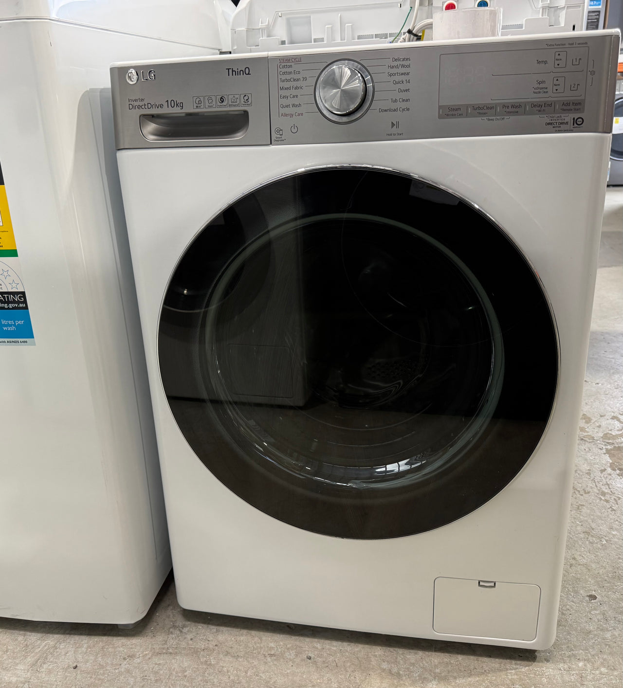 Factory second LG 10kg Front Load Washing Machine  – WV10-1410W - Second Hand Appliances Geebung