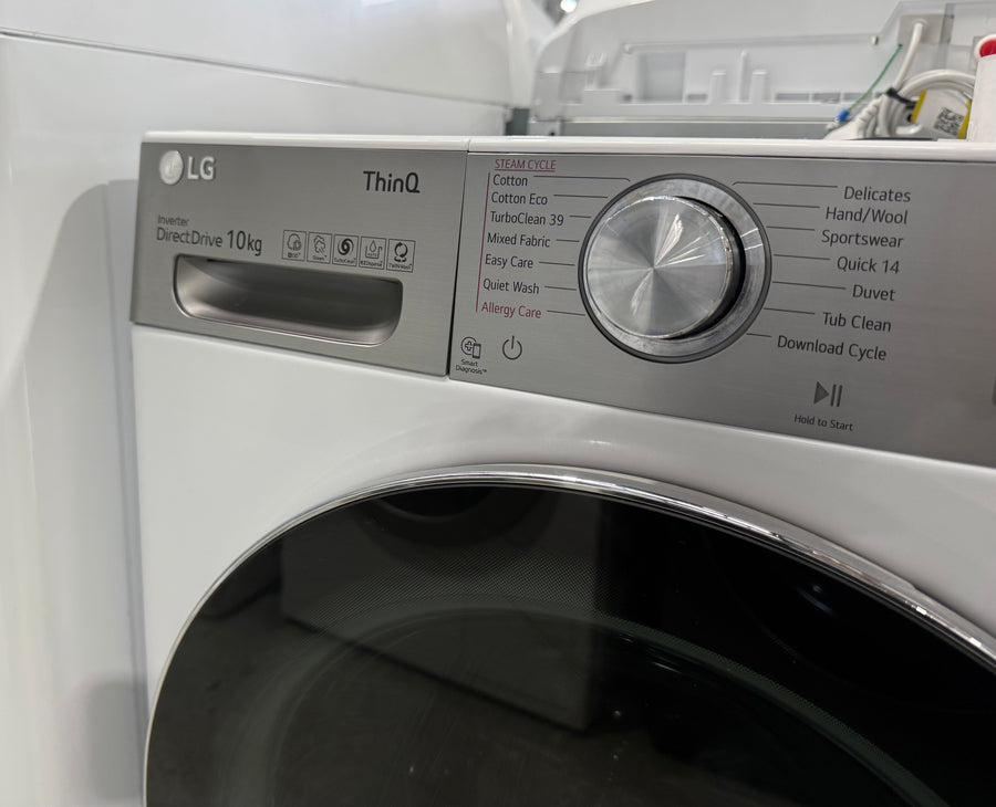 Factory second LG 10kg Front Load Washing Machine  – WV10-1410W - Second Hand Appliances Geebung