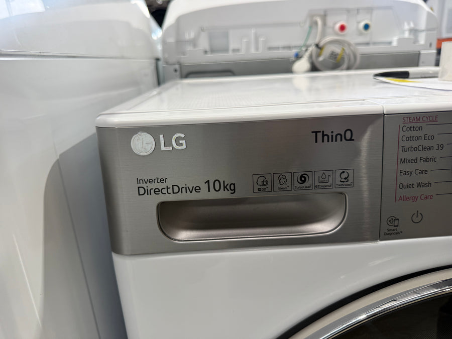 Factory second LG 10kg Front Load Washing Machine  – WV10-1410W - Second Hand Appliances Geebung