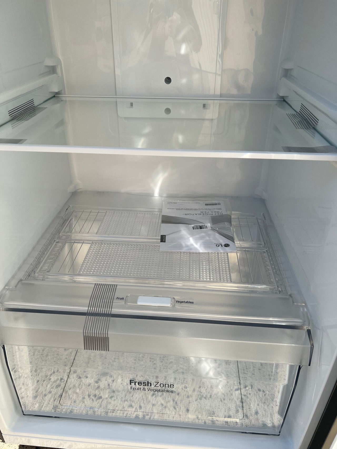 Factory second LG 312L Top Mount Frost Free Fridge with Door Cooling+ GT-332SDC - Second Hand Appliances Geebung