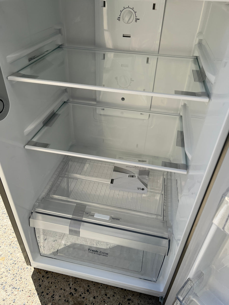 Factory second LG 312L Top Mount Frost Free Fridge with Door Cooling+ GT-332SDC - Second Hand Appliances Geebung