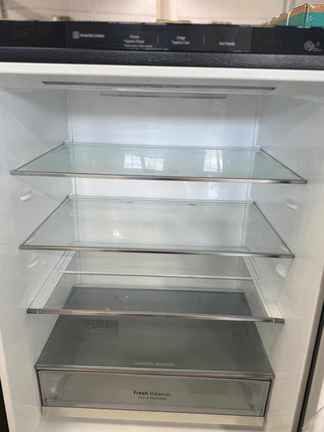 Factory second LG 420L Bottom Mount Refrigerator GB-455MBL - Second Hand Appliances Geebung