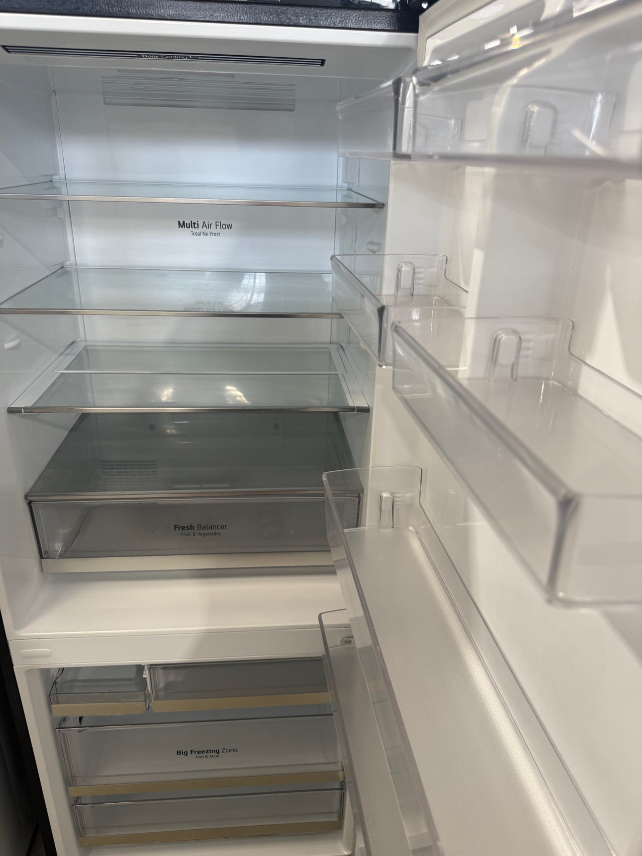 Factory second LG 420L Bottom Mount Refrigerator GB-455MBL - Second Hand Appliances Geebung