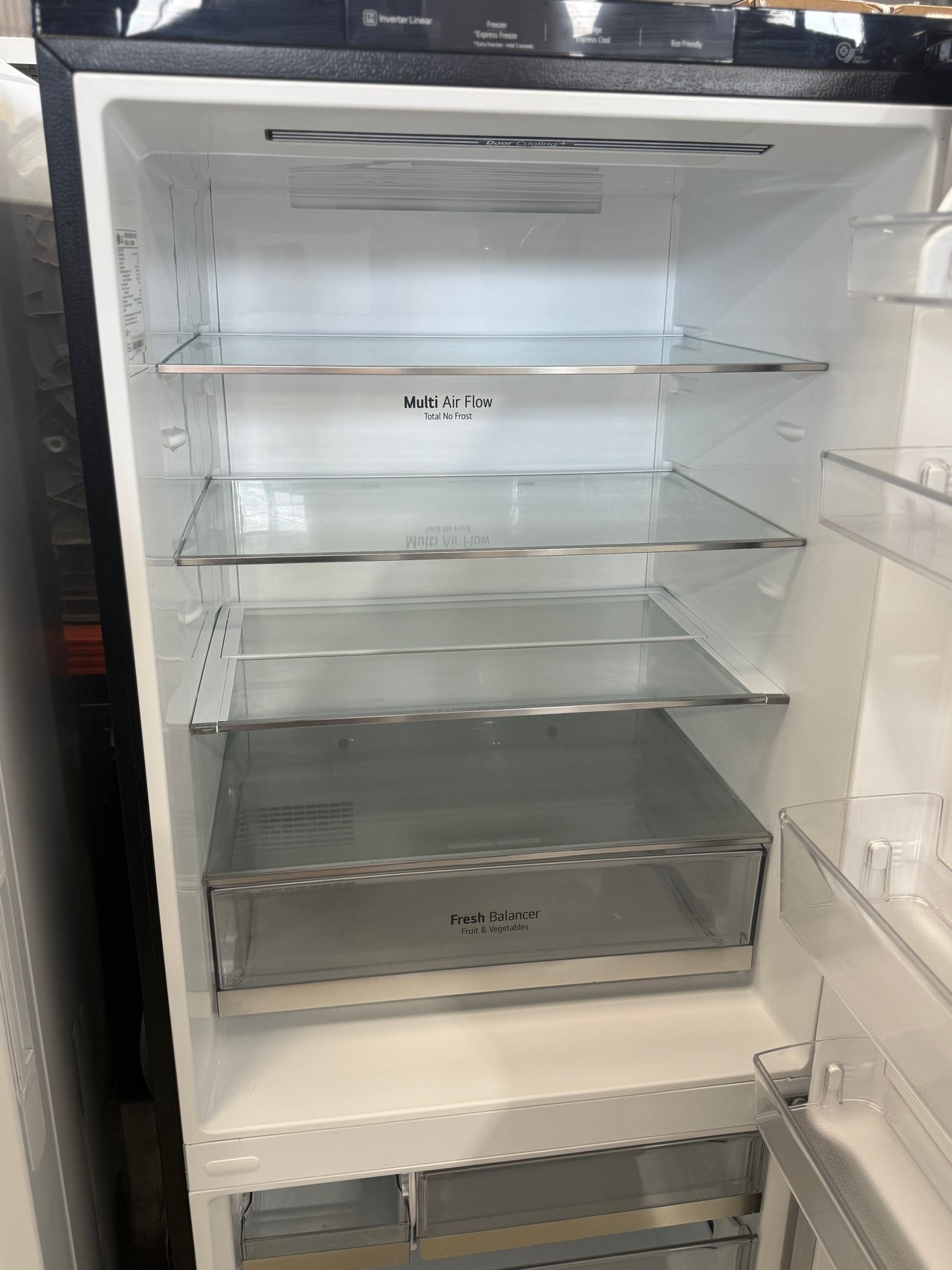 Factory second LG 420L Bottom Mount Refrigerator GB-455MBL - Second Hand Appliances Geebung