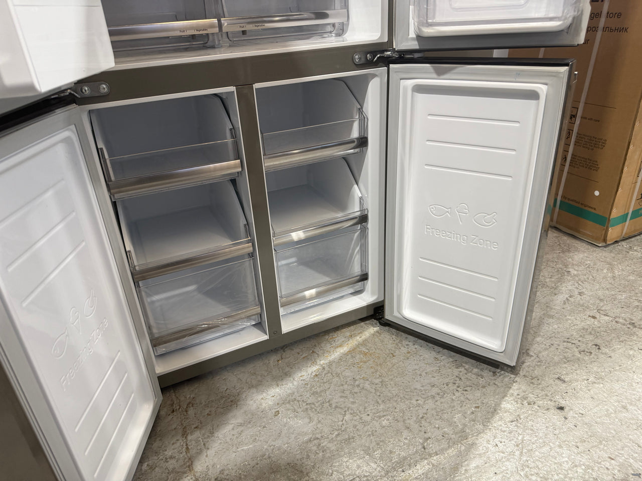 Factory second LG 506L French Door Refrigerator Model: GF-L570MBL - Second Hand Appliances Geebung