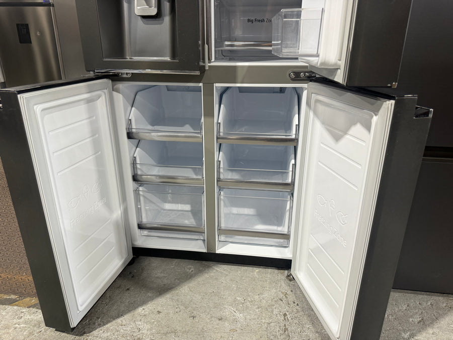 Factory second LG 506L Slim French Door Fridge GF-L570MBL - Second Hand Appliances Geebung