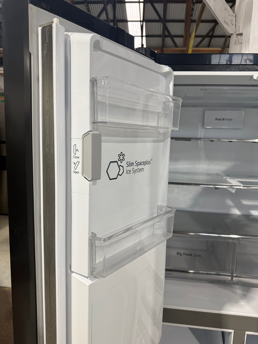 Factory second LG 506L Slim French Door Fridge GF-L570MBL - Second Hand Appliances Geebung