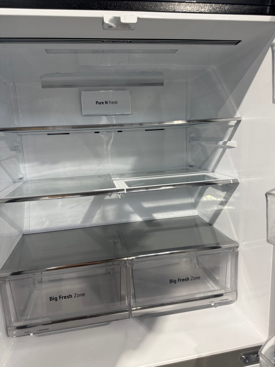 Factory second LG 506L Slim French Door Fridge GF-L570MBL - Second Hand Appliances Geebung