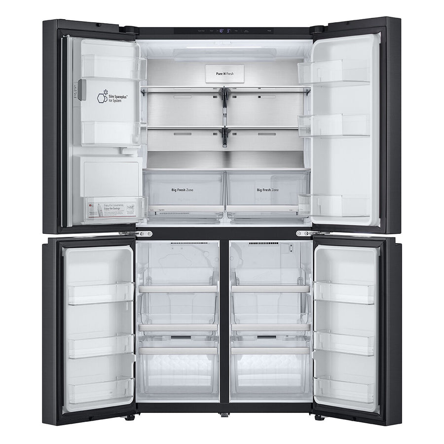 Factory second LG 506L Slim French Door Fridge GF-L570MBL - Second Hand Appliances Geebung