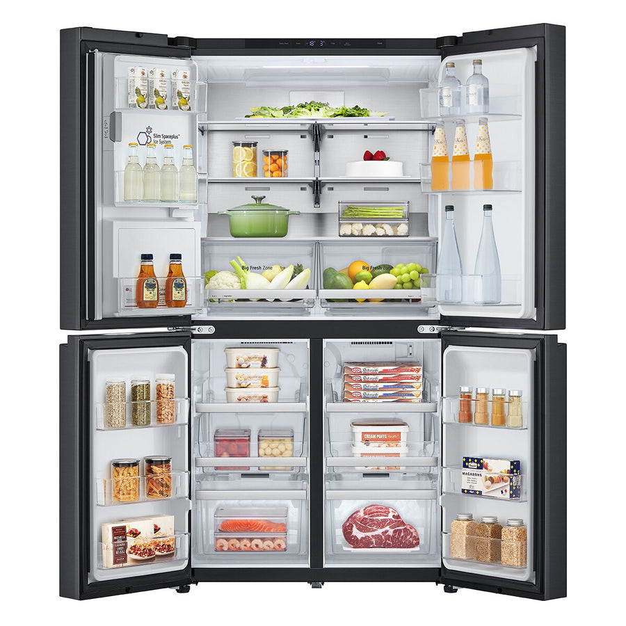 Factory second LG 506L Slim French Door Fridge GF-L570MBL - Second Hand Appliances Geebung