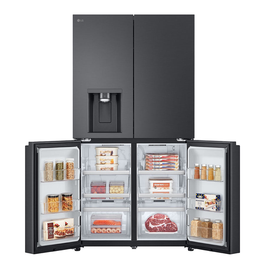 Factory second LG 506L Slim French Door Fridge GF-L570MBL - Second Hand Appliances Geebung