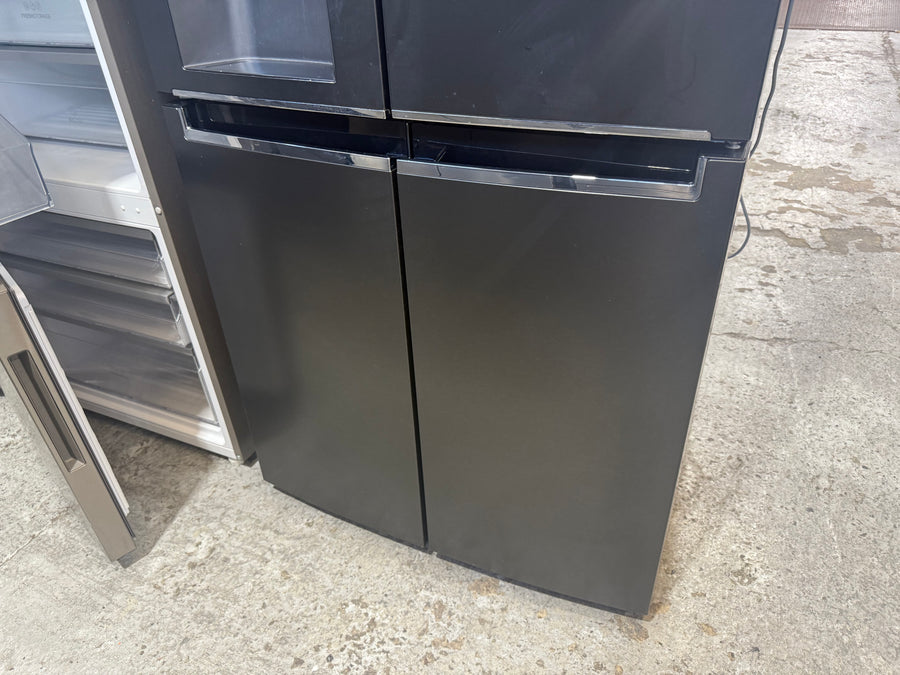 Factory second LG 506L Slim French Door Fridge GF-L570MBL - Second Hand Appliances Geebung