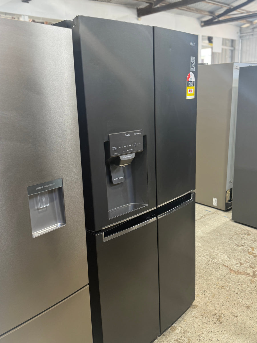 Factory second LG 506L Slim French Door Fridge GF-L570MBL - Second Hand Appliances Geebung