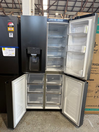 Thumbnail for Factory second LG 506L Slim French Door Fridge GF-L570MBL - Second Hand Appliances Geebung
