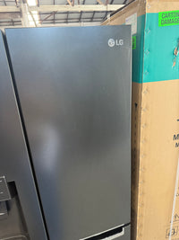 Thumbnail for Factory second LG 506L Slim French Door Fridge GF-L570MBL - Second Hand Appliances Geebung