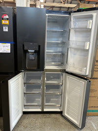 Thumbnail for Factory second LG 506L Slim French Door Fridge GF-L570MBL - Second Hand Appliances Geebung
