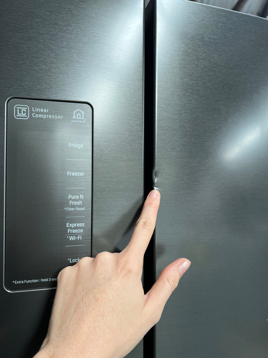 Second hand LG 530L French Door Refrigerator GF-B590MBL - Second Hand Appliances Geebung
