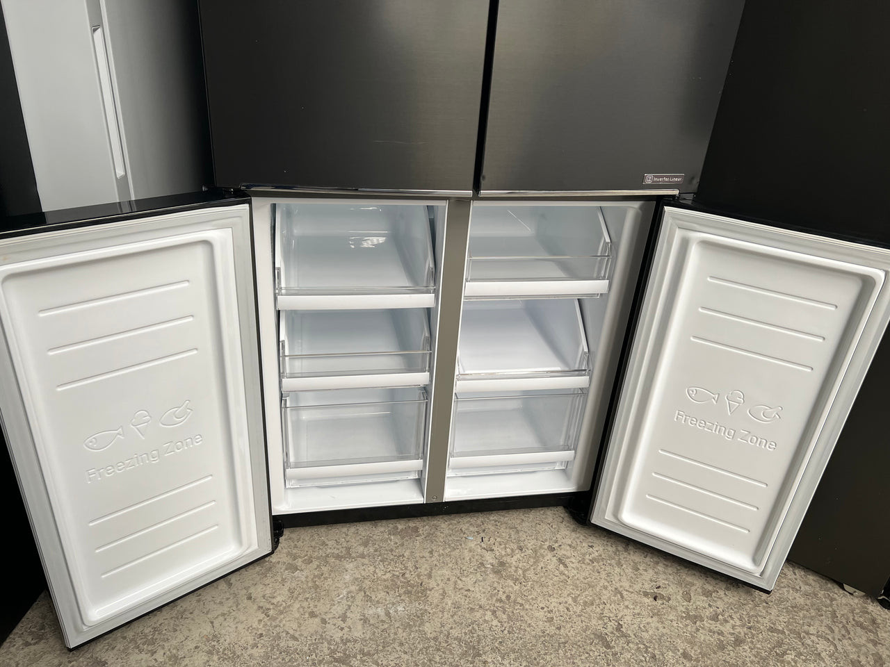 Second hand LG 530L French Door Refrigerator GF-B590MBL - Second Hand Appliances Geebung