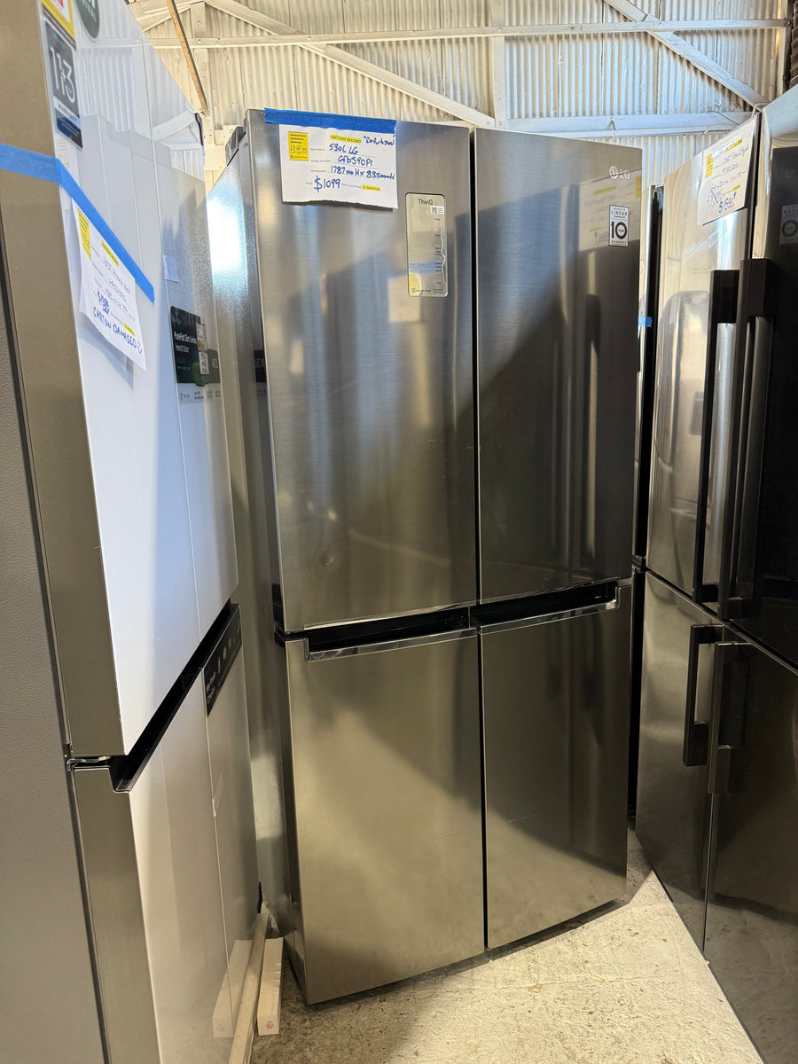 Factory second LG 530L French Door Refrigerator Model:GF-B590PL - Second Hand Appliances Geebung