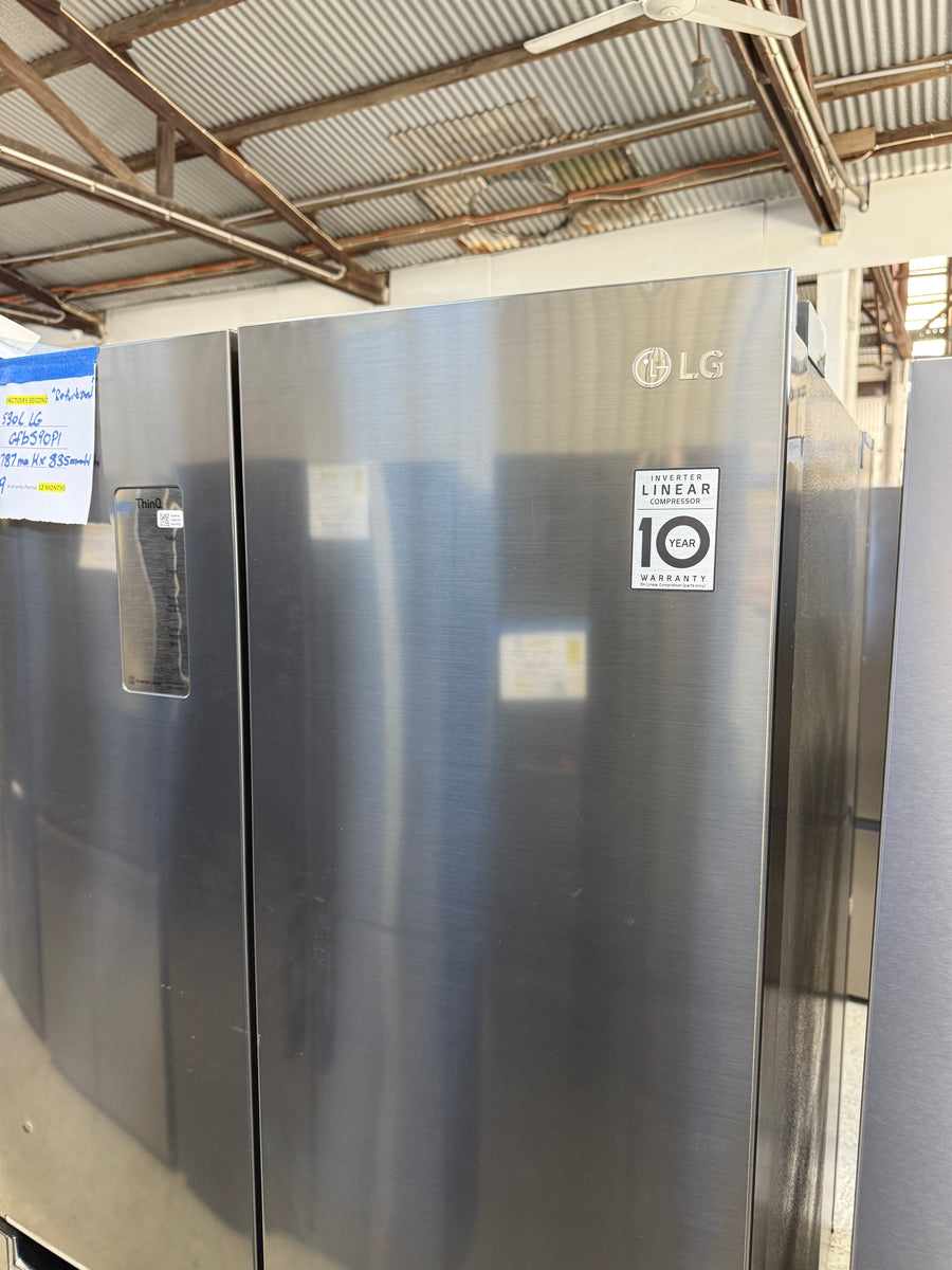 Factory second LG 530L French Door Refrigerator Model:GF-B590PL - Second Hand Appliances Geebung