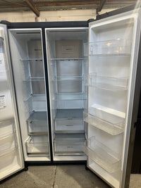 Thumbnail for Factory second LG 635L Side-by-Side Fridge with Plumbed Ice &Water – Matte Black (GS-L600MBL) - Second Hand Appliances Geebung