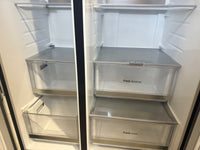 Thumbnail for Factory second LG 635L Side-by-Side Fridge with Plumbed Ice &Water – Matte Black (GS-L600MBL) - Second Hand Appliances Geebung