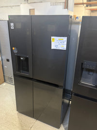 Thumbnail for Factory second LG 635L Side-by-Side Fridge with Plumbed Ice &Water – Matte Black (GS-L600MBL) - Second Hand Appliances Geebung