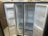 Thumbnail for Factory second LG 635L Side-by-Side Fridge with Plumbed Ice &Water – Matte Black (GS-L600MBL) - Second Hand Appliances Geebung