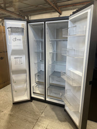 Thumbnail for Factory second LG 635L Side-by-Side Fridge with Plumbed Ice &Water – Matte Black (GS-L600MBL) - Second Hand Appliances Geebung