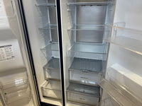 Thumbnail for Factory second LG 635L Side-by-Side Fridge with Plumbed Ice &Water – Matte Black (GS-L600MBL) - Second Hand Appliances Geebung