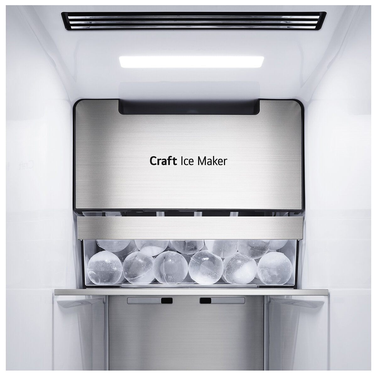 Factory second LG 635L Three Door Side by Side InstaView Fridge – Matte Black - Second Hand Appliances Geebung