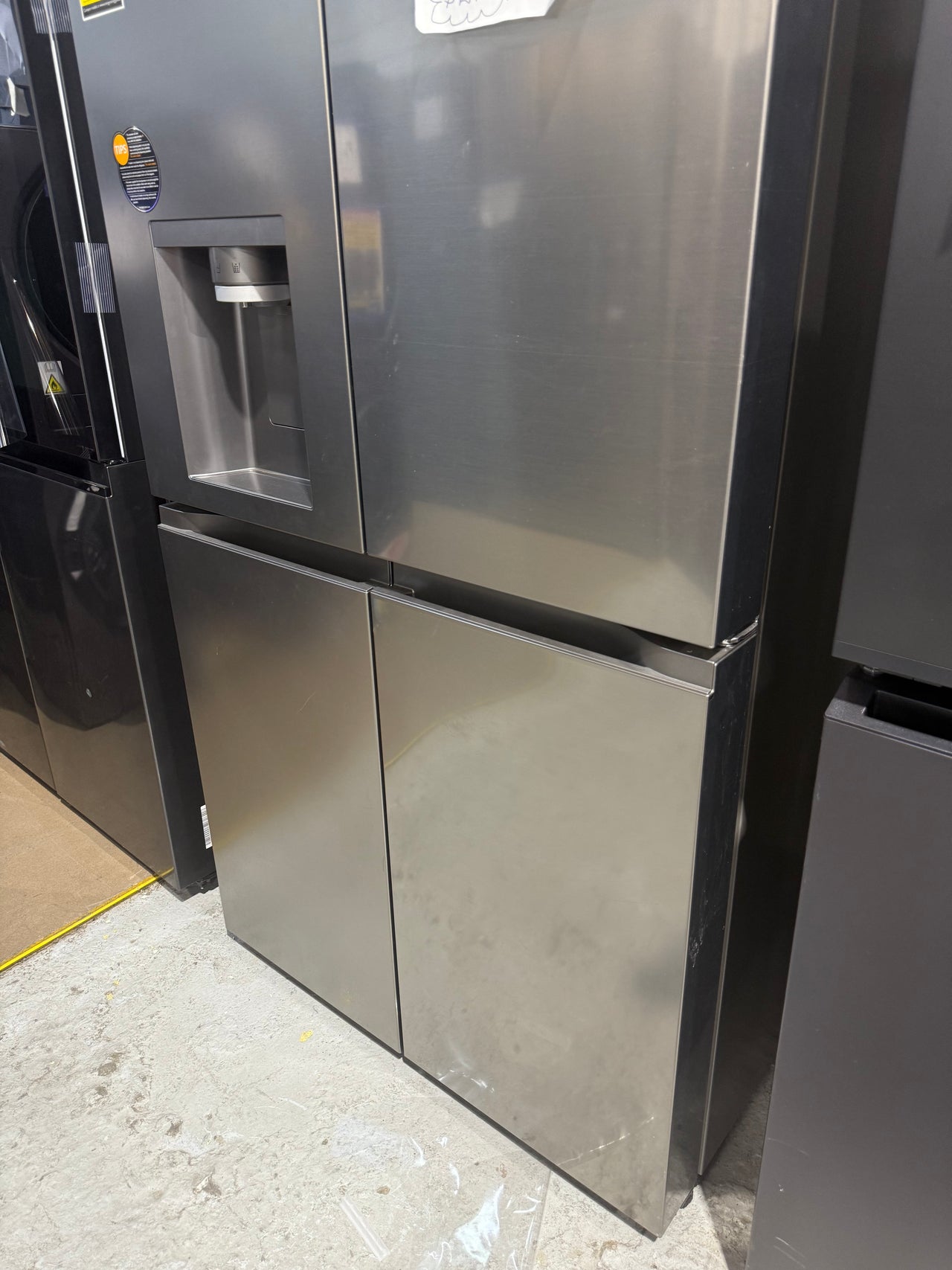 Buy Factory second LG 637L French Door Fridge with Plumbed Ice &Water Dispenser – Stainless Steel (GF-L700PL) |  | [product_variant] | Second Hand Appliances Geebung Brisbane