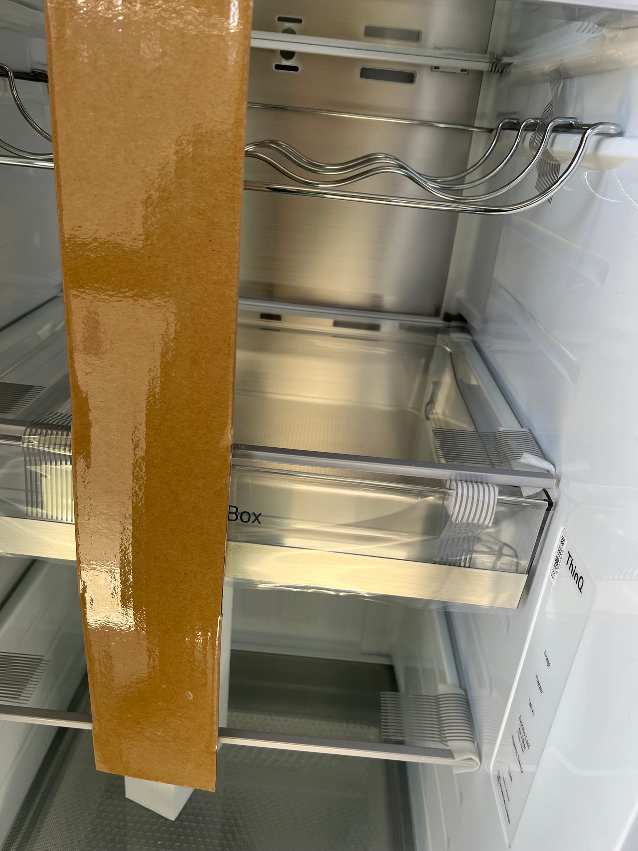 Factory second LG 655L InstaView Side by side Refrigerator GS-VB655PL - Second Hand Appliances Geebung