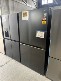 Thumbnail for Factory second LG 655L Side by Side Fridge Model: GS-B655MBL - Second Hand Appliances Geebung