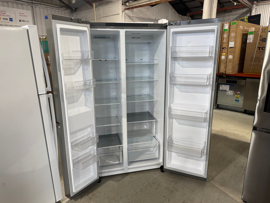Factory second LG 664L Side by Side Refrigerator – Stainless Steel (GS-B599PL) - Second Hand Appliances Geebung