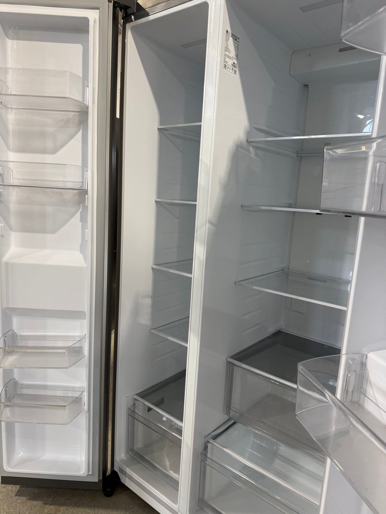 Factory second LG 664L Side by Side Refrigerator – Stainless Steel (GS-B599PL) - Second Hand Appliances Geebung