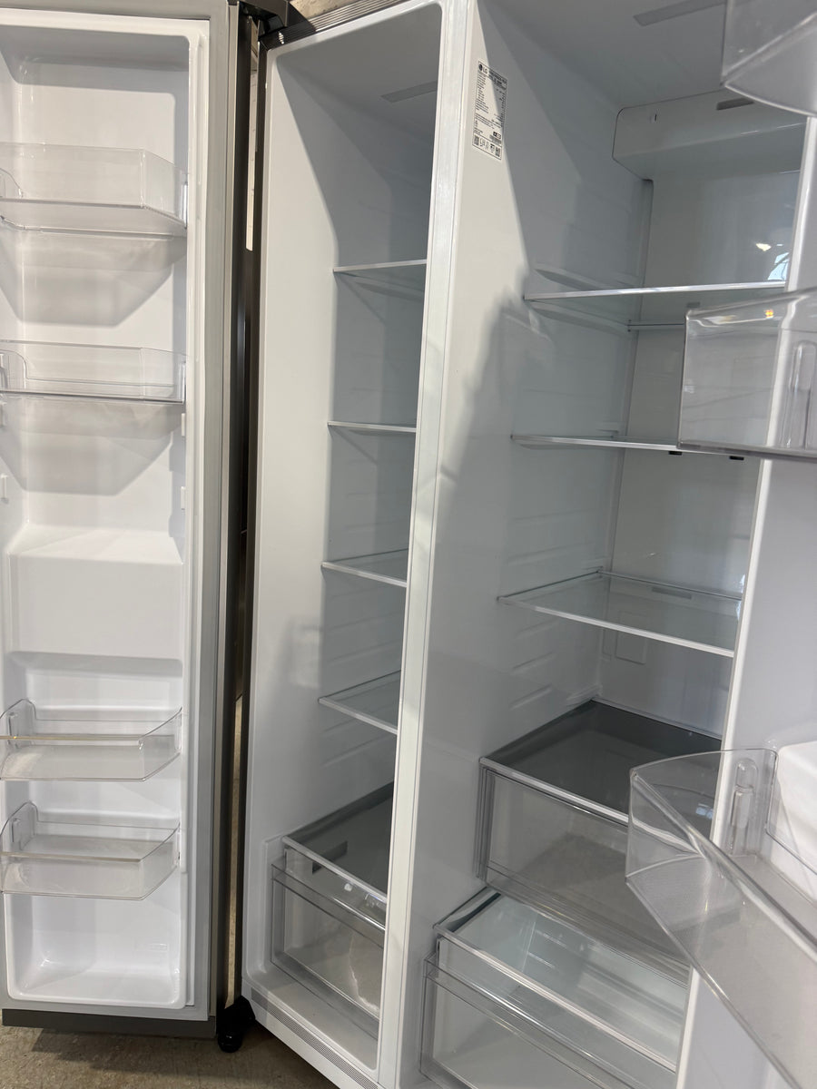 Factory second LG 664L Side by Side Refrigerator – Stainless Steel (GS-B599PL) - Second Hand Appliances Geebung