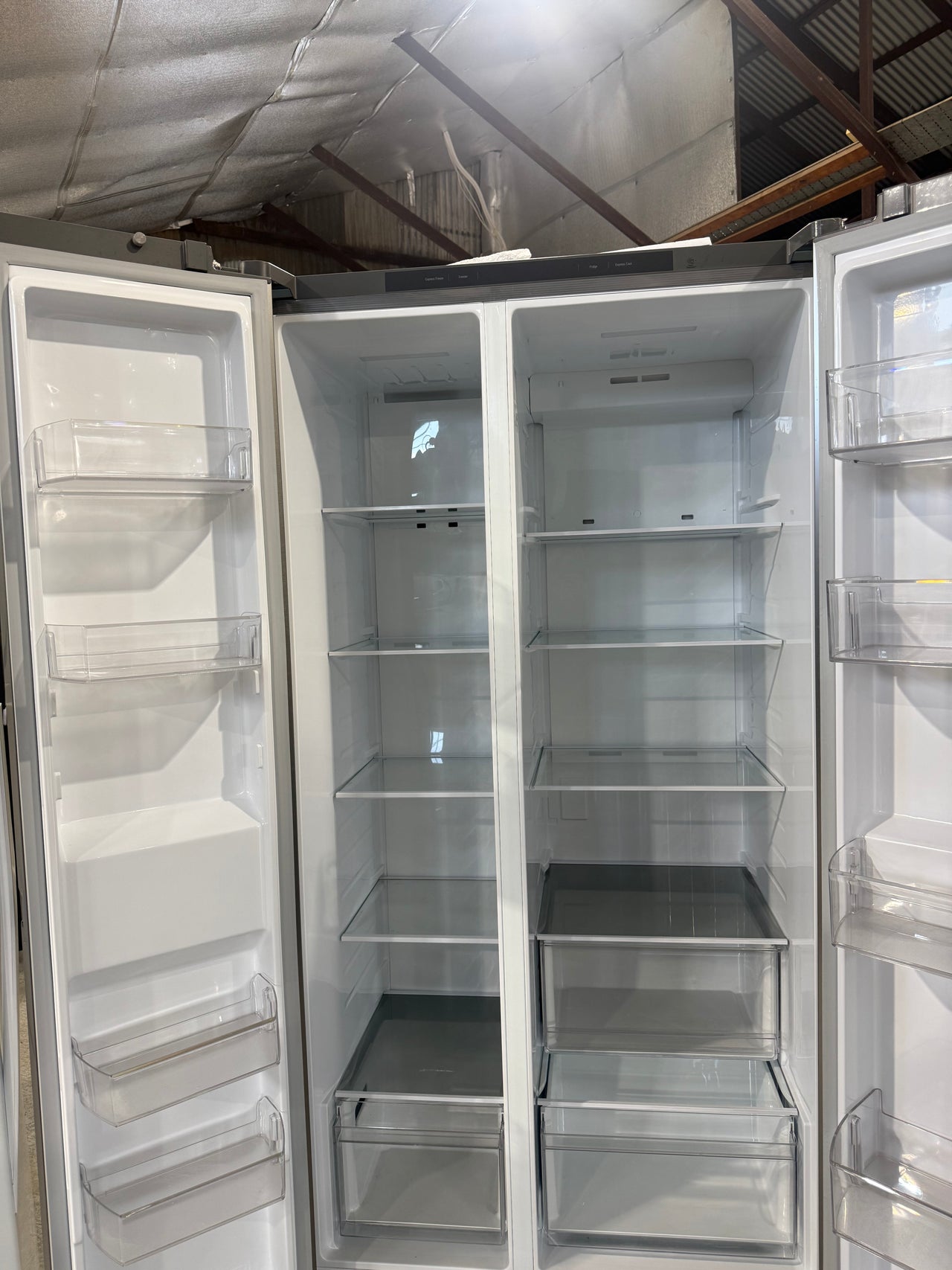 Factory second LG 664L Side by Side Refrigerator – Stainless Steel (GS-B599PL) - Second Hand Appliances Geebung