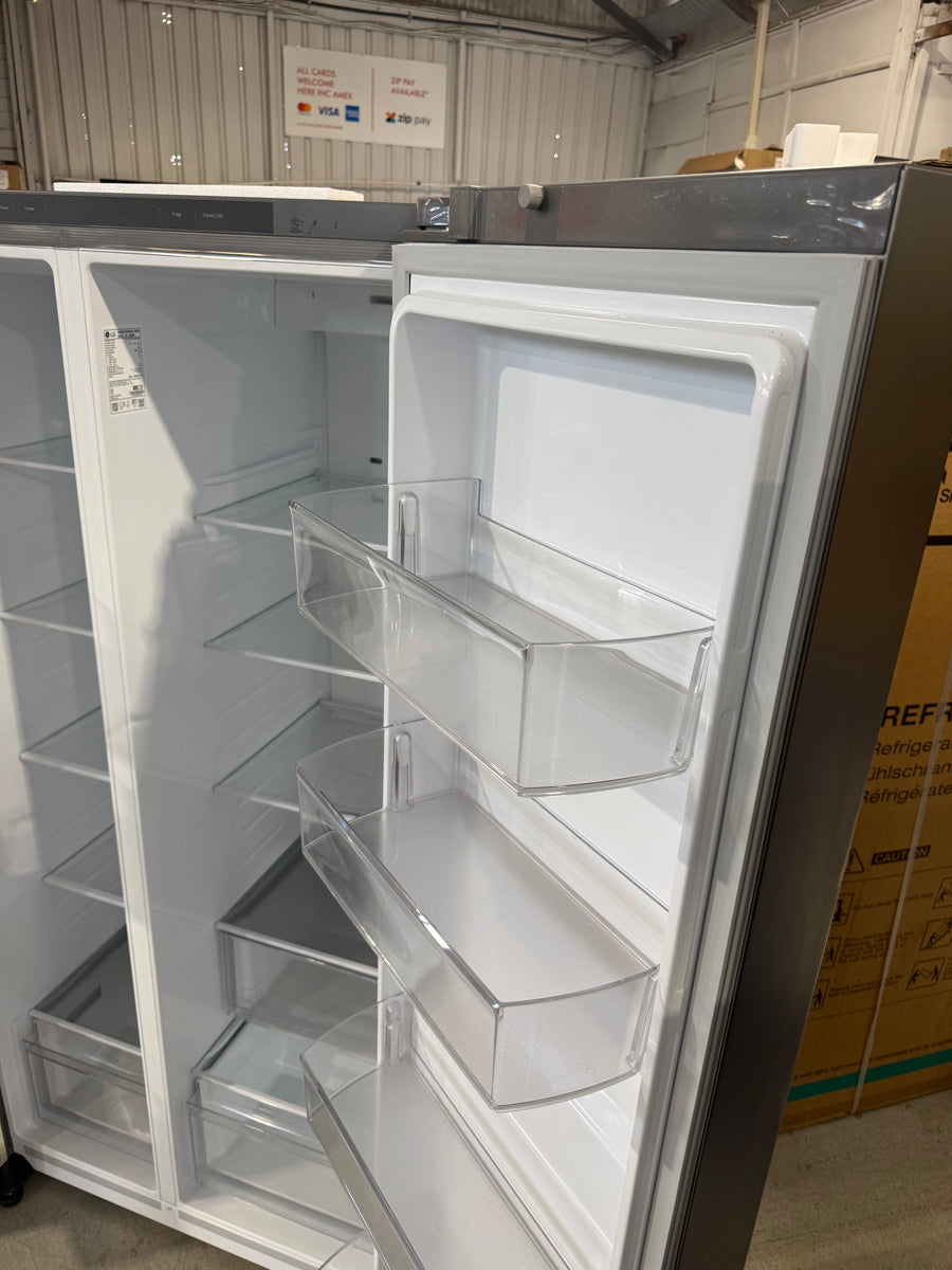 Factory second LG 664L Side by Side Refrigerator – Stainless Steel (GS-B599PL) - Second Hand Appliances Geebung