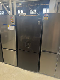 Thumbnail for Factory second LG GB-W455MBL 420L Bottom Mount Fridge (Black) - Second Hand Appliances Geebung