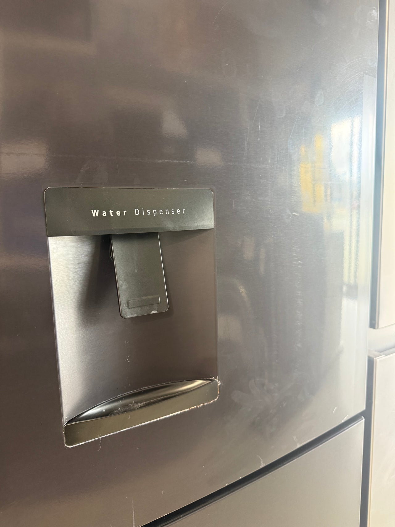 Factory second LG GB-W455MBL 420L Bottom Mount Fridge (Black) - Second Hand Appliances Geebung