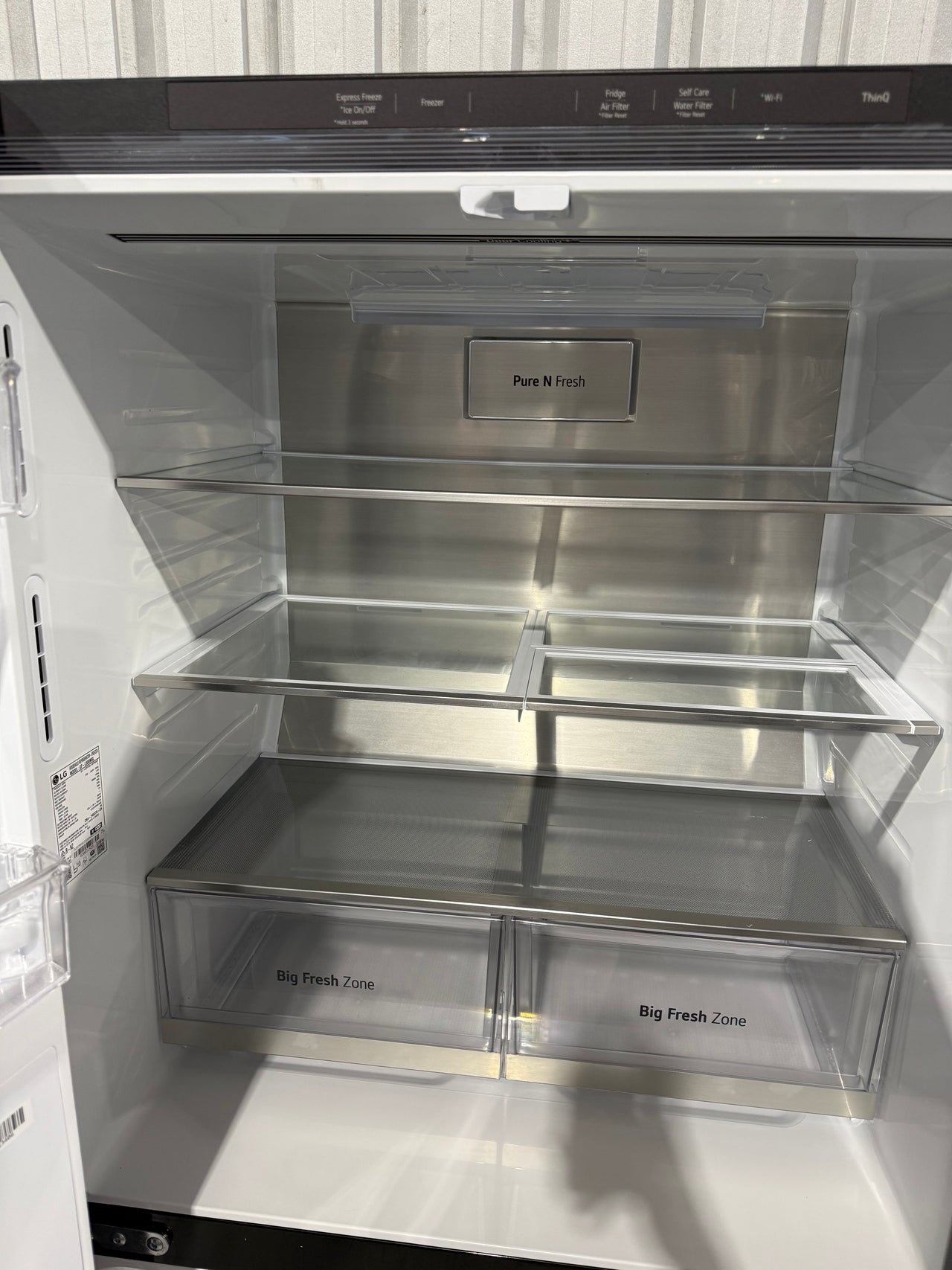 Factory second LG GF-L500MBL 506L Slim French Door Fridge - Second Hand Appliances Geebung