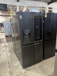 Thumbnail for Factory second LG GF-V570MBL 508L Slim French Door Fridge – Matte Black (InstaView Door-in-Door) - Second Hand Appliances Geebung
