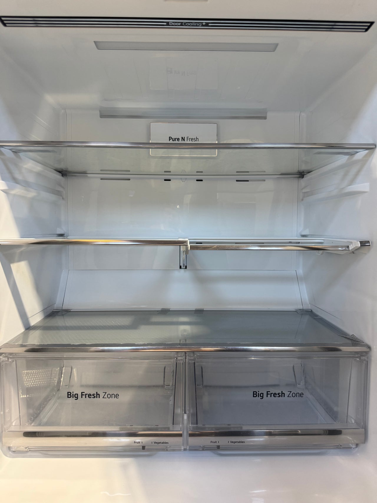 Factory second LG GF-V570MBL 508L Slim French Door Fridge – Matte Black (InstaView Door-in-Door) - Second Hand Appliances Geebung