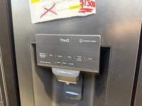 Thumbnail for Factory second LG GF-V570MBL 508L Slim French Door Fridge – Matte Black (InstaView Door-in-Door) - Second Hand Appliances Geebung