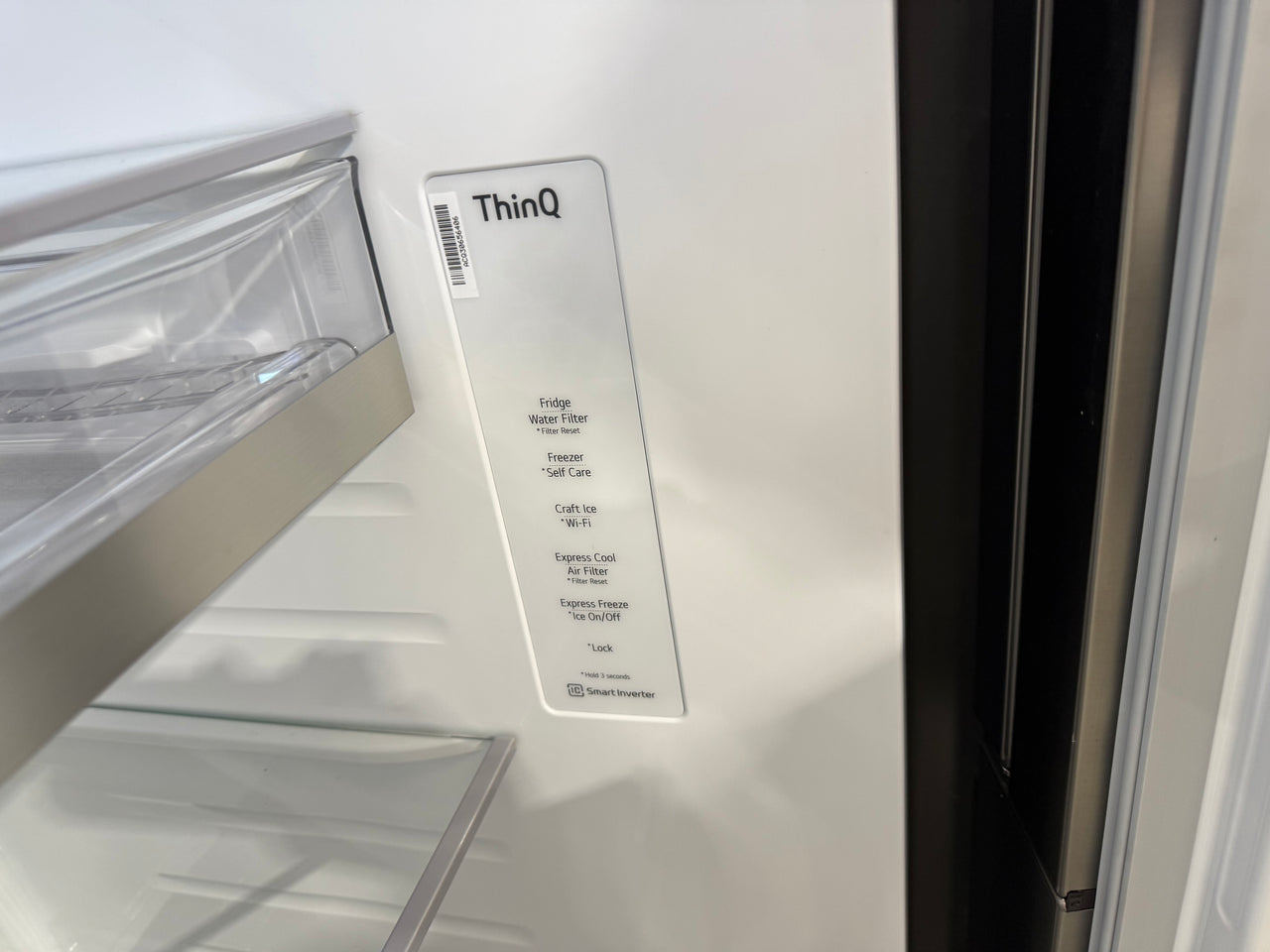 Factory second LG GS-D600PLC 635L Side-by-Side Refrigerator - Second Hand Appliances Geebung