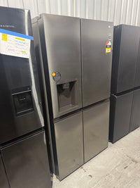 Thumbnail for Buy Factory second LG GS-N600PL 635 L Side-by-Side Refrigerator – Non-Plumbed Ice & Water, Stainless Steel Finish |  | [product_variant] | Second Hand Appliances Geebung Brisbane