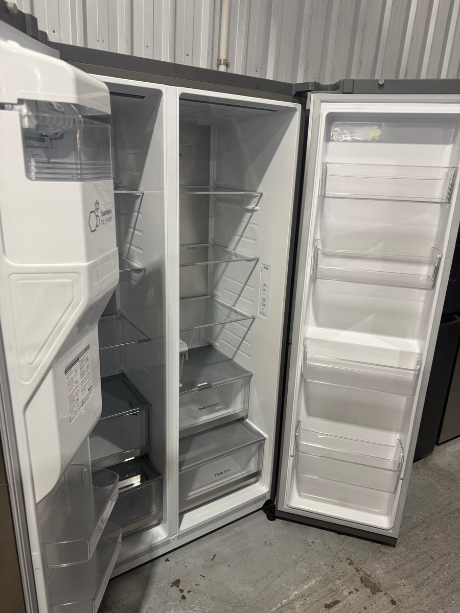 Buy Factory second LG GS-N600PL 635 L Side-by-Side Refrigerator – Non-Plumbed Ice & Water, Stainless Steel Finish |  | [product_variant] | Second Hand Appliances Geebung Brisbane