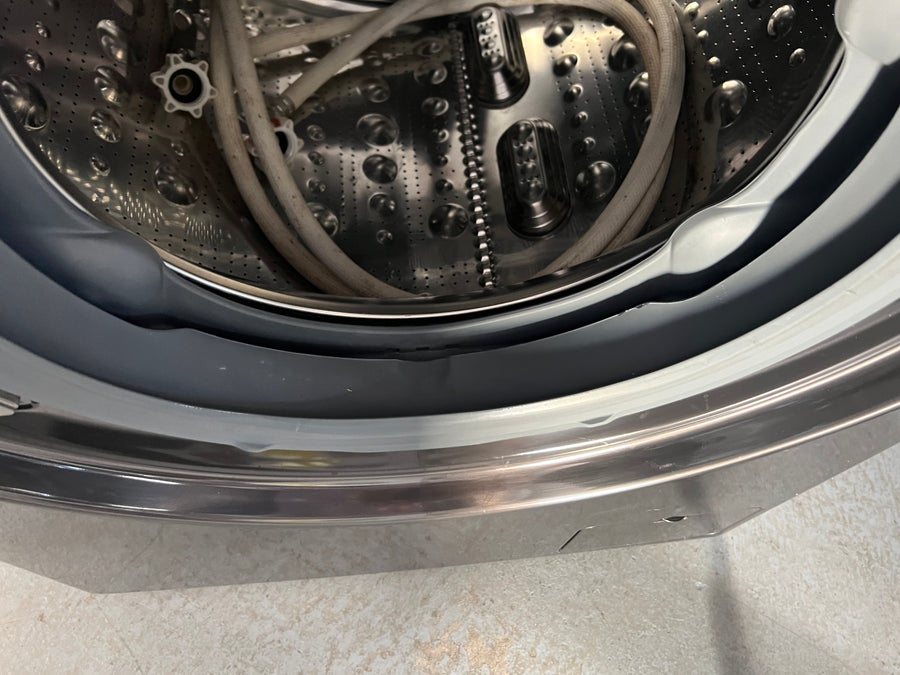 Factory second LG WV10-1412B Series 10 12kg Autodose Front Load Washing Machine (Black) - Second Hand Appliances Geebung